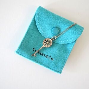 Tiffany & Co. Silver Key Necklace